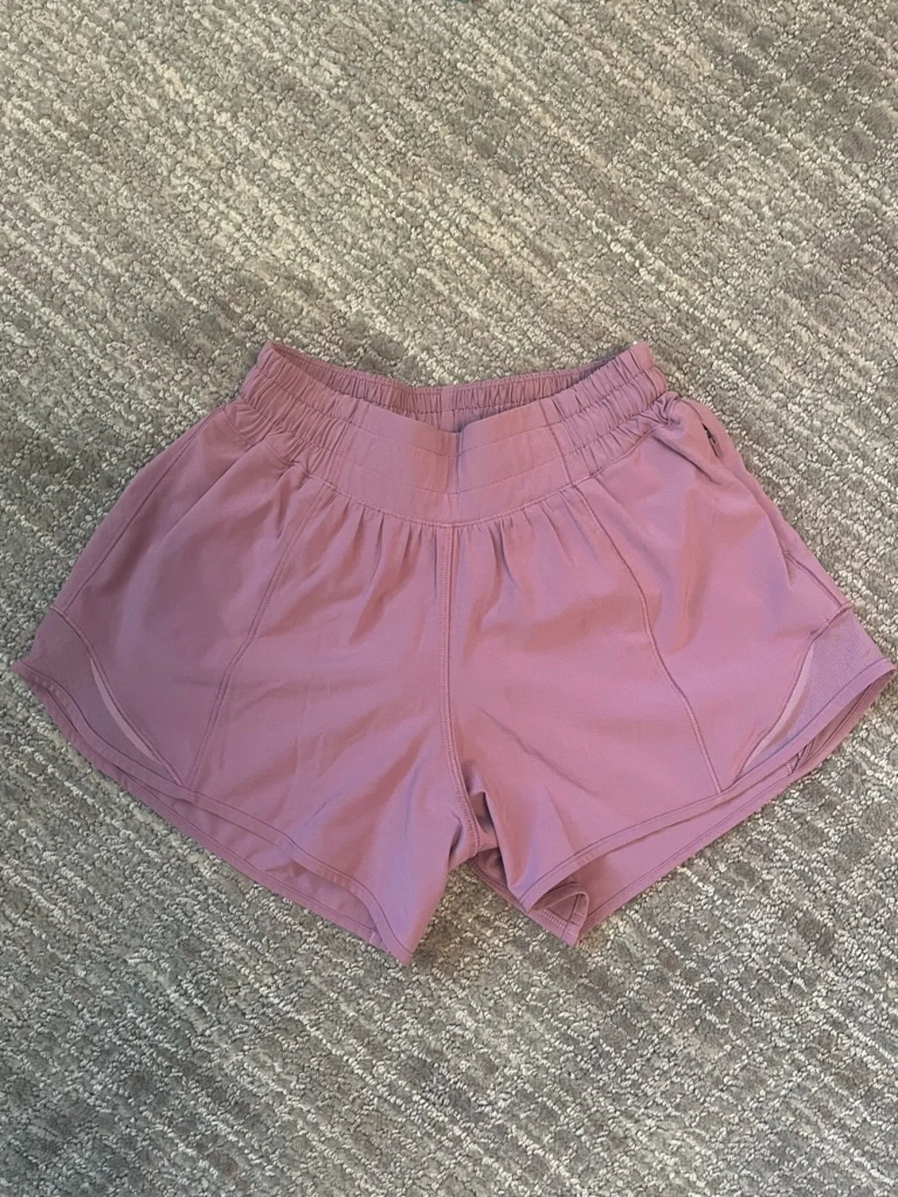 lululemon Hottie Hot Mauve Shorts- 4” length
